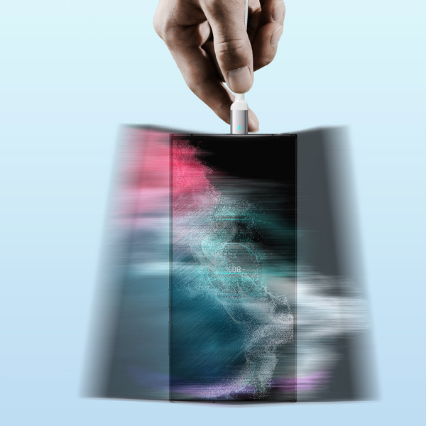 Joyroom kabel USB - USB C 3A do szybkiego ładowania i transferu danych A10 Series 3 m biały (S-UC027A10)