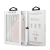Guess GUHCN61PCU4GLPI iPhone 11 6,1" /Xr różowy/pink hard case 4G Glitter