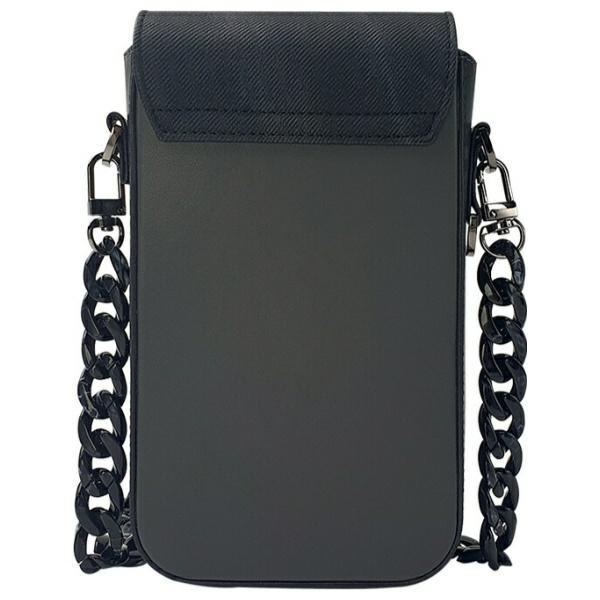 Nimmy Zestaw 3w1 torebka na telefon + portfel + etui na lokalizator czarny/black Big Eyed Pet 2.0 Panda