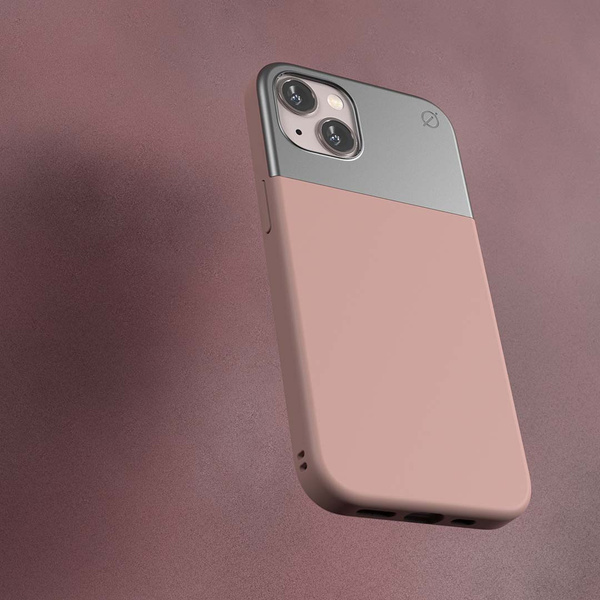 ATOM STUDIOS ETUI SPLIT SILICONE MAGSAFE IPHONE 13 RÓŻOWY