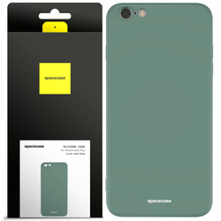 Spacecase Etui Silicone Case iPhone 6/6s Plus dark green