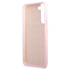 Guess GUHCS22MLSLMGLA S22+ S906lawenda/lavender hardcase Silicone Script Metal Logo