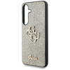Etui Guess Fixed Glitter Big 4G Metal    Logo do Samsung Galaxy S25+ złoty