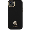 Karl Lagerfeld KLHMP15LHLSKCH iPhone 15   Pro 6.1" biały/white hardcase IML Metal Karl&Choupette Head MagSafe