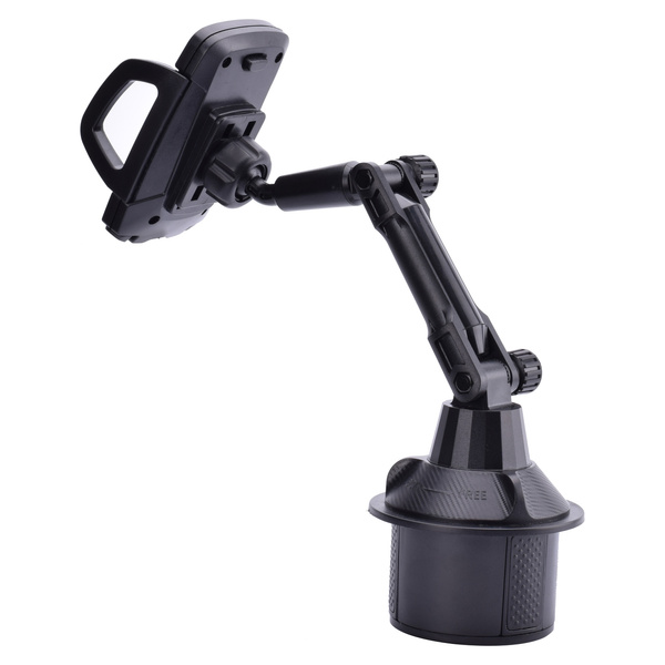 SMARTPHONE CAR HOLDER FOR CUP HOLDER BLACK