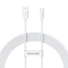BASEUS SUPERIOR SERIES FAST CHARGING CABLE USB-A - USB-C 100W 480MBPS 2M WHITE