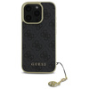 Guess GUHCP16LGF4GGR iPhone 16 Pro 6.3"  czarny/black hardcase 4G Charms Collection