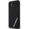 Etui Karl Lagerfeld 3D Rubber Multi Logo do iPhone 11 / Xr - czarne