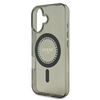 Guess GUHMP16SPFTDTEK iPhone 16 6.1" czarny/black hardcase IML Rhinestones MagSafe