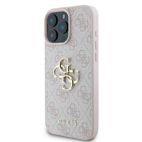 Guess GUHCP16L4GMGPI iPhone 16 Pro6.3" różowy/pink hardcase 4G Big Logo
