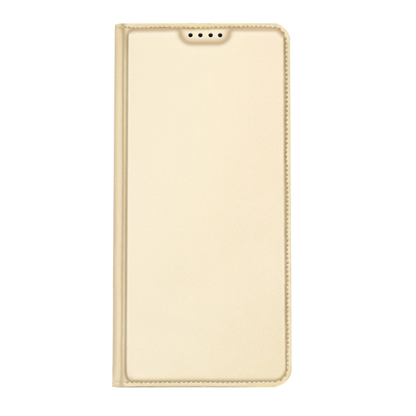 Dux Ducis Skin Pro Case for Xiaomi Redmi Note 12 Pro+ Flip Card Wallet Stand Gold