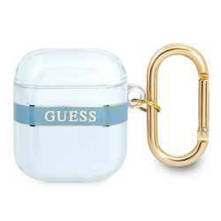 GUESS GUA2HTSB AIRPODS 1/2 COVER BLUE/BLUE STRAP COLLECTION