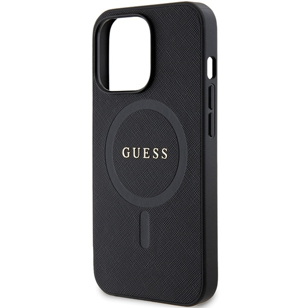 GUESS GUHMP13XPSAHMCK IPHONE 13 PRO MAX 6.7 "BLACK/BLACK HARDCASE SAFFIANO MAGSAFE