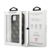 Guess GUHCN654GGPBK iPhone 11 Pro Maxczarny/black hard case 4G Double Layer Glitter