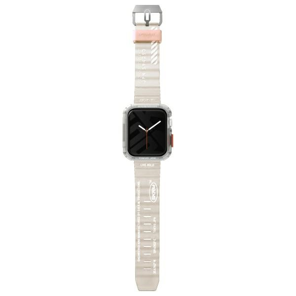 Skinarma pasek Shokku Apple Watch         45/44/42mm beżowy/beige