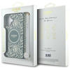 Guess GUHMP16SHCPOFPA iPhone 166.1" zielony/green hardcase IML Flowers Allover Electro With Pearl Strap MagSafe