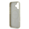 Guess GUHMP16SPGPYSH iPhone 166.1" biały/white hardcase Peony Script Logo MagSafe