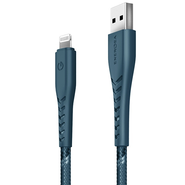 ENERGEA kabel Nyloflex USB - LightningCharge and Sync C89 MFI 1.5m niebieski/blue