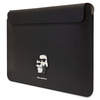 Pokrowiec Karl Lagerfeld Saffiano Karl&Choupette na laptopa 16" - czarny