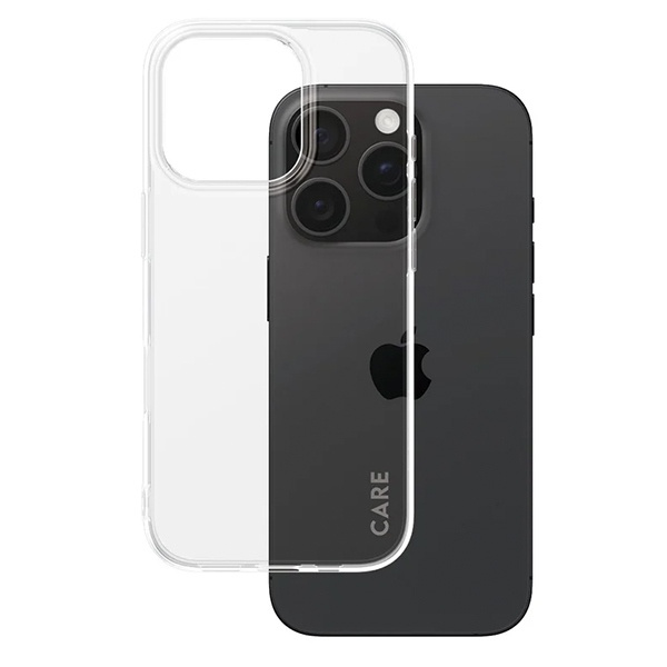 CARE by PanzerGlass X-Ray Soft Basic Case iPhone 16 Pro 6.3" przezroczysty/transparent 1442