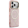 Etui Guess IML Peony Dot MagSafe do      iPhone 17 Pro różowy