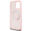 Guess GUHMP16XHFWFCP iPhone 16 Pro Max6.9" różowy/pink hardcase IML Flowers Wreath MagSafe