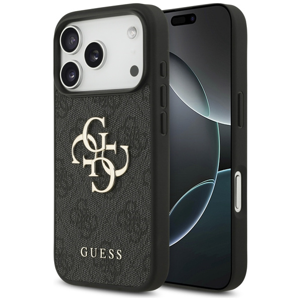 Etui Guess 4G Big Logo do iPhone 17 Pro czarny