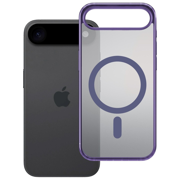 Etui 3MK Frosty MagCase do Apple iPhone  17 Air fioletowy