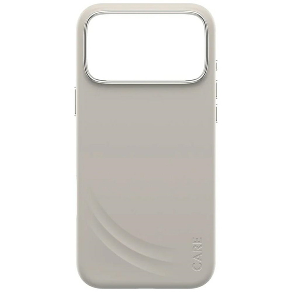 Etui CARE by PanzerGlass FLOW MagSafe do iPhone 17 Pro Max waniliowy