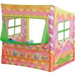 CHILDREN'S TOY SHOP-TENT POP UP CUPCAKE SHOP WITH CUPCAKES