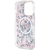 Guess GUHMP14XHCFWSP iPhone 14 Pro Max6.7" różowy/pink hardcase Flower MagSafe