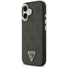 Etui Guess 4G Triangle Logo MagSafe do   iPhone 17 czarny złoty