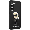 Karl Lagerfeld Silicone Ikonik Case for Samsung Galaxy S23+ - Black