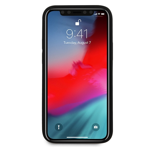 Guess GUHCP12SVSATMLRE iPhone12 mini 5,4" czerwony/red hardcase Saffiano