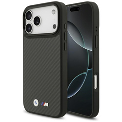 Etui BMW M Kevlar Matt MagSafe do iPhone 17 Pro Max czarny