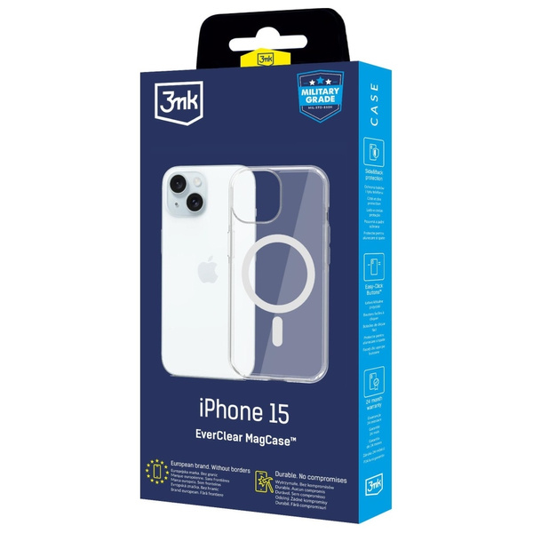 Etui 3MK EverClear MagCase do Apple      iPhone 15
