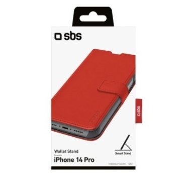 SBS Wallet Book Case Book-style design, for iPhone 14 Pro