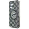 Etui Karl Lagerfeld Button                Karl&Choupette Heads On KL Pattern MagSafe do Samsung Galaxy S25 czarny