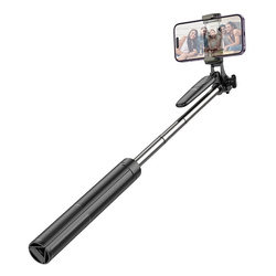 Selfie stick Hoco tripod z pilotem bezprzewodowym K19 czarny