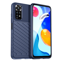 THUNDER CASE FLEXIBLE ARMORED COVER SLEEVE FOR XIAOMI REDMI NOTE 11 PRO + 5G / 11 PRO 5G / 11 PRO BLUE