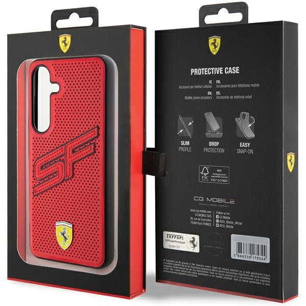 Ferrari FEHCS24SPINR S24 S921 czerwony/red hardcase Big SF Perforated