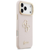 Etui Guess Grained Big 4G & Stand Camera do iPhone 17 Pro Max różowy