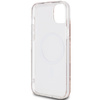 Guess GUHMP15SHGCUSTGW iPhone 15 / 14 / 13 6.1" brązowy/brown hardcase IML GCube MagSafe