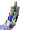 Baseus CAJY000305 Lightning - USB-C PD cable 20W 480Mb/s 2m - purple