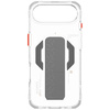 Etui Skinarma Haxa do iPhone Air         Magnetic Charging + Grip Stand przezroczysty