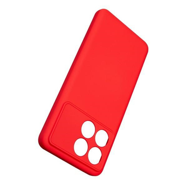 Beline Etui Silicone Xiaomi Poco F6 Pro czerwony/red
