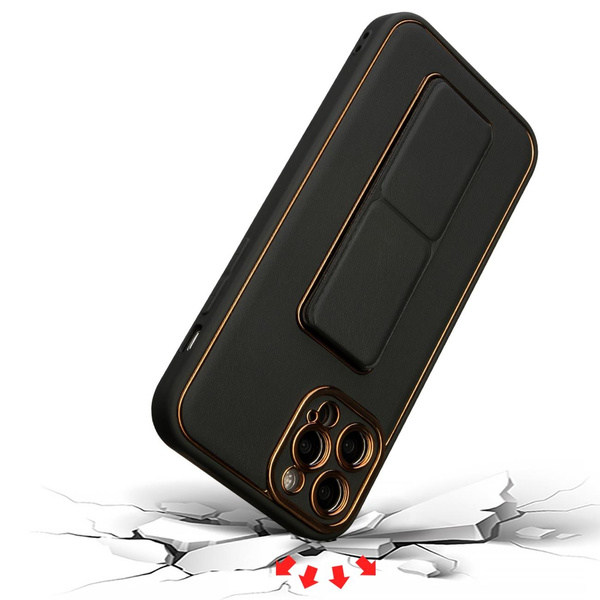 NEW KICKSTAND CASE CASE FOR IPHONE 13 PRO WITH STAND BLACK