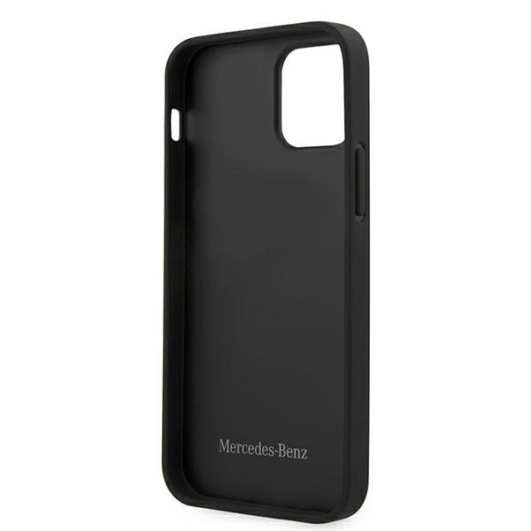 Etui Mercedes Strap Line na iPhone 12 mini - czarne