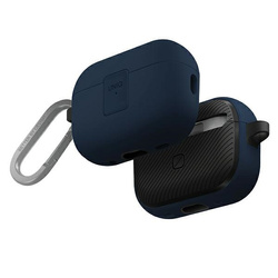 UNIQ etui Clyde Lock Case AirPods Pro 2 (2022/2023) niebiesko-ciemnoszary/royal blue-dark grey