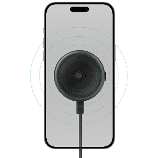 ENERGEA uniwersalny uchwyt indukcyjnyAirLock na kokpit/do kratki czarny/black